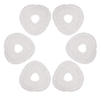 6PCS Replacement Pads for T10 Robot Vacuum and Mop Combo Hard Floor Cleaner Machine