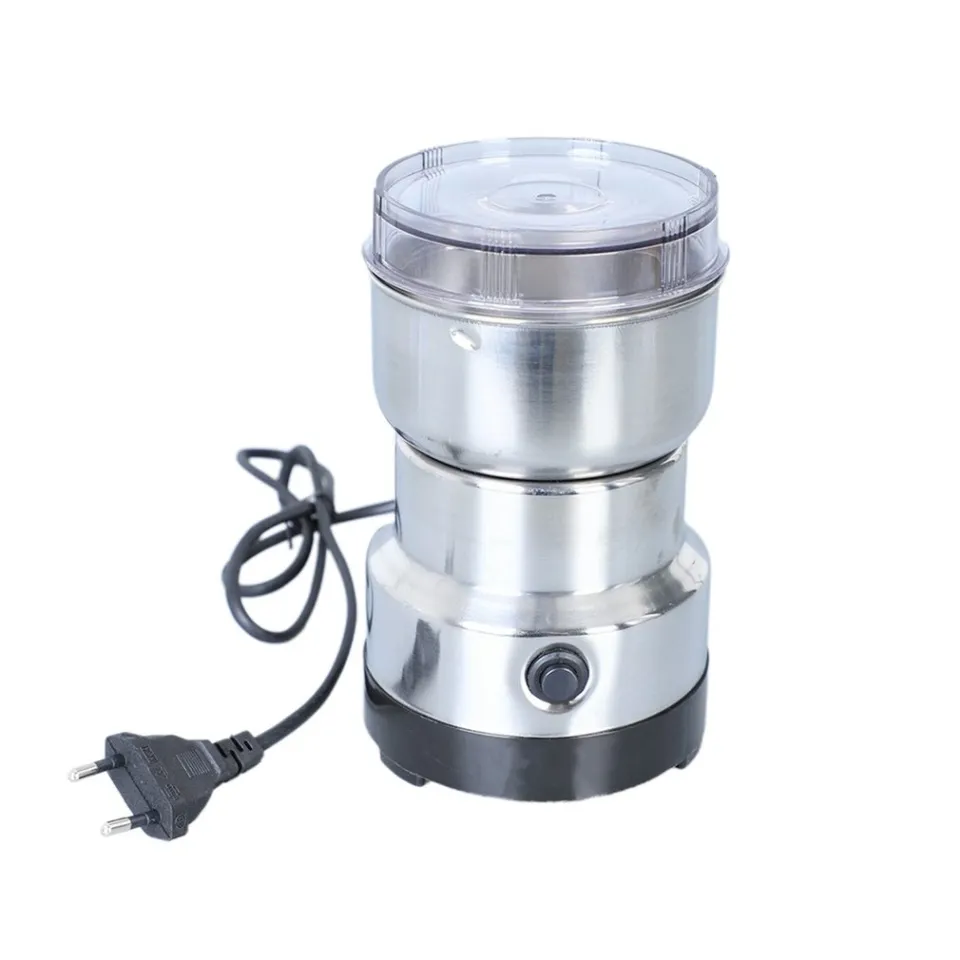 Electric Coffee Grinder For Home Nuts Beans Spices Blender Grains Grinder  Machine Kitchen Multiftional Coffe Chopper Blades