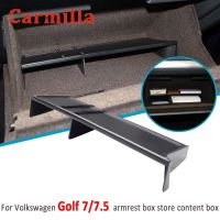 Car Glove Box Organizer Armrest Box Interval Storage Insert Divider for Volkswagen VW Golf 7 7.5 MK7 MK7.5 2013-2019 Accessories