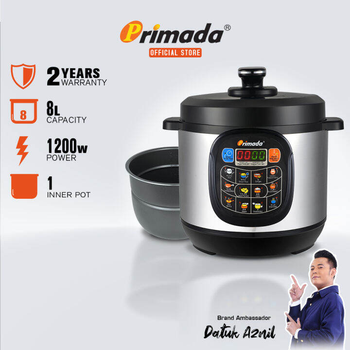 lazada primada pressure cooker