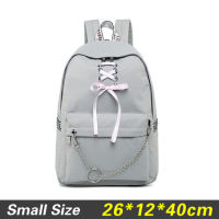 Ribbon Waterproof Women Backpack USB Charging Printing School Laptop Knapsack Female Travel Daily Mochila Bolsas Kawai Schoolbag