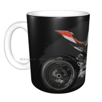 【✱2023 HOT✱】 JICOC Panigale V4 S แก้วเซรามิคถ้วยกาแฟความเร็วถ้วยชานมจักรยานยนต์ภาพวาดศิลปะความเร็ว
