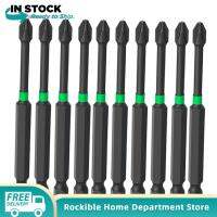 Rockible 10x ชุดบิตไขควงแม่เหล็กกันลื่น Cross Driver Bits สำหรับซ่อมบ้าน