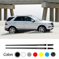 Car Edition 1 Stripe ด้านข้างสติกเกอร์รูปลอกสำหรับ Benz GLE GLK ML Class AMG W164 W166 GLE350 GLE400 GLK350