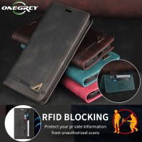 Luxury Magnetic Flip Leather Case For Samsung Galaxy A5 J3 J5 J7 2017 A6 A7 A8 J8 J6 2018 F62 M62 M31 S Wallet Cards Slot Cover