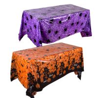 【YP】 Tablecloth Pumpkin Print Plastics Patchwork Sewing Curtain Supplies Decoration