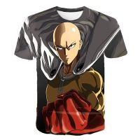 Short Sleeve 3D Print Men Women T-Shirt One Punch Man Casual Streetwear Fashion Anime Cartoon Unisex Trendy T Shirts