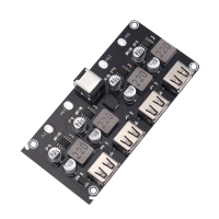 Fast Charging Module 4-Way Fast Charging Module Single USB Charging Board 12V24V to QC3.0 Fast Charging Support