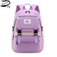 【LZ】✠  Fengdong-mochila escolar para meninas saco de livro escolar impermeável leve mochila infantil