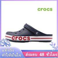 〖2022คุณภาพสูงและราคาถูก〗CROCS รองงเท้าแตะ รองเท้าแฟชั่นญ รองเท้าแตะ รองเท้าแตะชาย รองเท้าแตะหญิง รองเท้าผู้หญิง รองเท้าผู้ชาย รองเท้าใส่ในบ้าน T015-02 แบบเดียวกับในห้าง