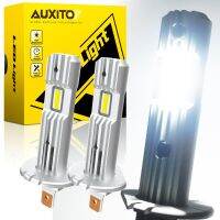 AUXITO 2Pcs H1 LED Headlight Bulb Canbus Error Free for Ford Fiesta Focus Mondeo Peugeot 407 H1 LED Head Lamp 6500K Super Bright Bulbs  LEDs  HIDs