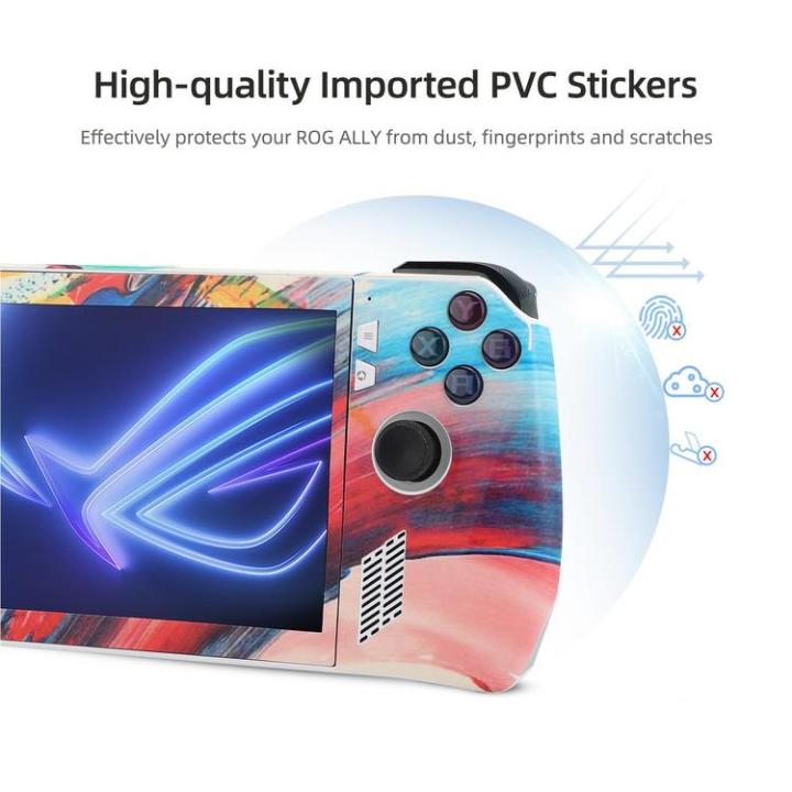 decal-stickers-for-game-consoles-game-console-skin-ultra-thin-decals-cool-pattern-anti-fingerprint-protective-decal-sticker-for-rog-ally-game-consoles-sturdy