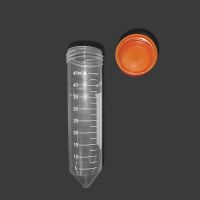 【YF】✤✑  25Pcs 50ml Transparent Screw Cap Cone Bottom Centrifugal Tube with Scale  Centrifuge Laboratory Vial