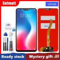 Salmatt 6.3นิ้ว Original IPS LCD สำหรับ Vivo Y85/V9/V9Youth/Z1/Z1i/Z3x จอแสดงผล LCD แบบสัมผัสหน้าจอ Digitizer แทนการประกอบสำหรับ Vivo Y85/V9/V9Youth/Z1/Z1i/Z3x