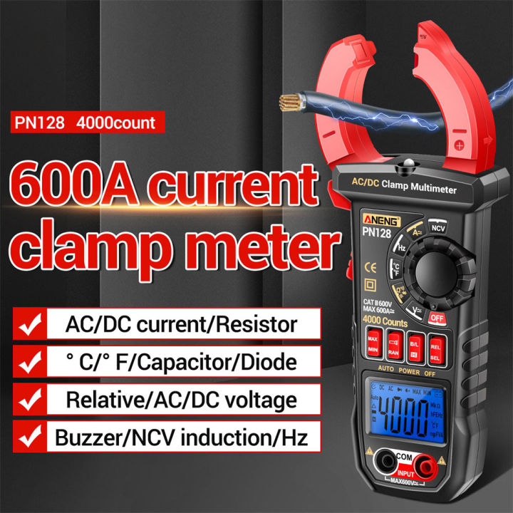 pn128-clamp-meter-acdc-เครื่องทดสอบแรงดันไฟฟ้า600a-current-clamp-ncv-true-rms-multimeter-clamp-auto-ranging-ช่างไฟฟ้าเครื่องมือ