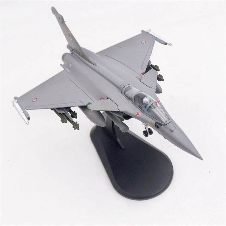 Scale 1/100 Fighter Model France Dassault Rafale C Military Aircraft