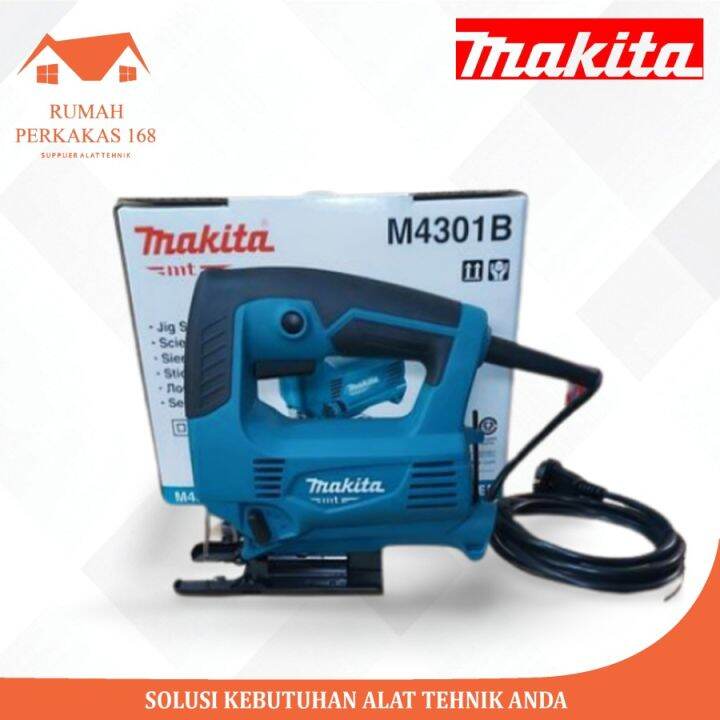 MAKITA Mesin Jigsaw M4301B Gergaji Listrik Potong Kayu Triplek Makita ...