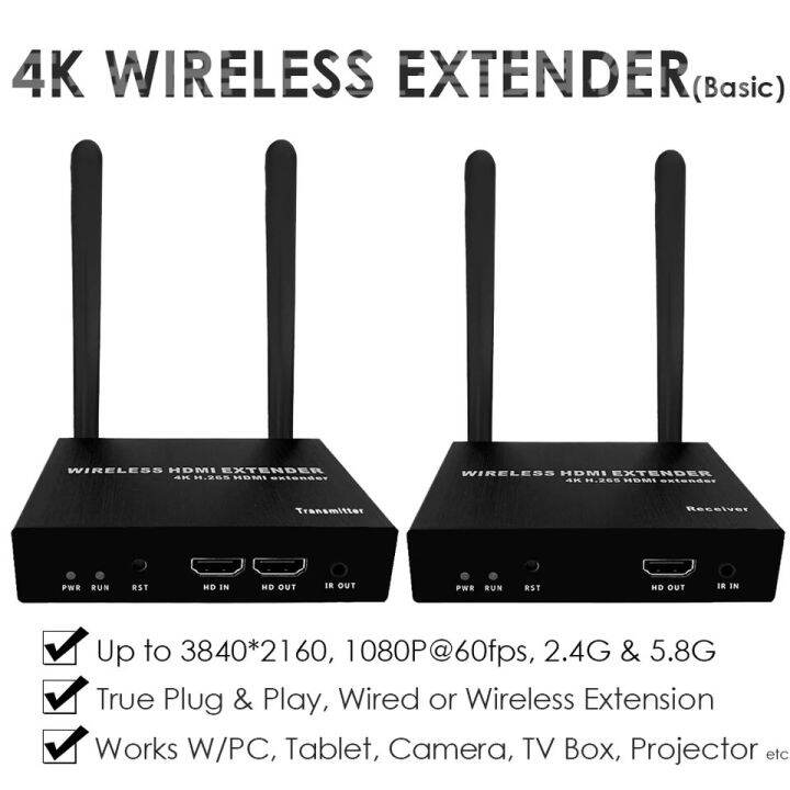 K Wireless Wireless Hdmi Extender Transmitter Receiver Video Wifi M