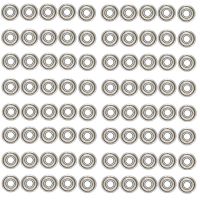 80Pcs 608ZZ Bearing 8X22X7 mm ABEC-5 Skate Stroller Miniature 608 ZZ Ball Bearings 608Z 608 2Z Bearing