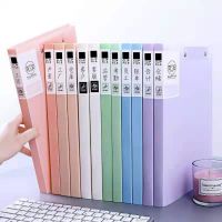 High-end Original A4 folder splint file information book double clip strong office supplies student test paper storage bag multifunctional