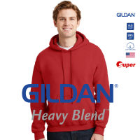 [US Size] GILDAN® ซุปเปอร์ เฮฟวี่เบลนด์ ฮู้ดแบบสวม - แดง 40C