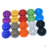 5-10PCS M3 M4 M5 M6 m8 ขนาดเล็กที่มีสีสันขั้นตอน Knurled Thumb hand Nut อลูมิเนียม Multicolor สำหรับ FPV RC รุ่นของเล่น-vn4958570