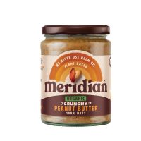 New Normal ? (x 1) Meridian Organic Crunchy Peanut Butter 280g เมอริเดียน ออร์แกนิก เนยถั่วชนิดกรุบกรอบ 280กรัม