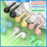 JTKE Macaronสี3.5มม.หูฟังไฮไฟหูฟังแบบIn-Earชุดหูฟังรูปการ์ตูนEarplugพร้อมไมโครโฟนสำหรับIphone Xiaomi Huawei