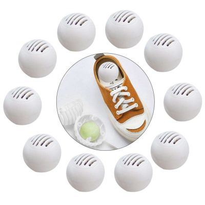 10PCS Odor Eliminator Ball Fresh Shoes Deodorant Dry Deodorizerfor Sneakers Leather Shoes Clothe Cabinet Deodorant Air Purifying