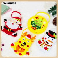 ของขวัญคริสต์มาสทำมืองานฝีมือเด็กศิลปะสำหรับเด็ก FANGCU272 EVA DIY ตกแต่งคริสต์มาสถุงขนมคริสต์มาสทำมือ