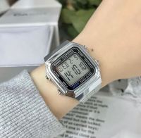 นาฬิกา Casio รุ่น A178WA-1A นาฬิกาข้อมือ สายสแตนเลสสีเงิน หน้าปัดดิจิตอล ใส่ได้ทั้งชายและหญิง  -ของแท้ 100% ประกันสินค้า1 ปี