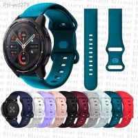 For Xiaomi MI Watch S1 Active /Watch Color 2 Watch Band 22mm MI watch sport Strap Silicone Bracelet Replaceable Accessories