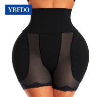 （A Beautiful） YBFDO Shapewear เบาะสะโพกก้นยกกางเกงเอวสูงเทรนเนอร์สำหรับผู้หญิงท้องควบคุมสะโพก Enhancer ต้นขาบาง