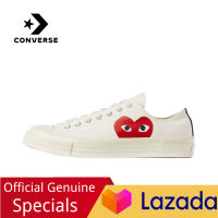 〖รับประกัน 3 ปี〗Converse 1970S x CDG Mens and Womens Sports Canvas Shoes c045 - The Same Style In The Mall