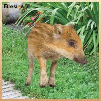 Blesiya ของตกแต่งสวนรูปหมูเสารูปปั้นสัตว์สำหรับสวนหลังบ้านลาน