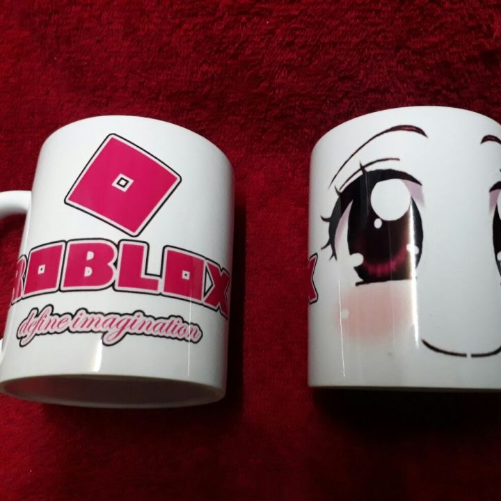woman face Roblox Drinking Glass