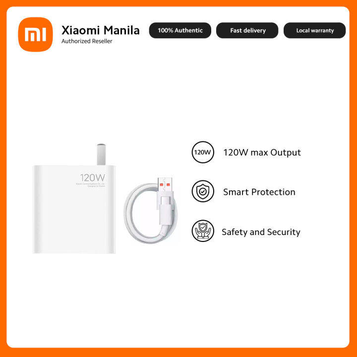 Xiaomi 120W Charging Combo (Type-A) US | Lazada PH