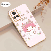 เคสโทรศัพท์กันกระแทกเข้ากันได้กับ Vivo V20 Pro S7 V21 V21E Y73 2021คลุมทั้งหมดตัวปกป้องกล้องถ่ายรูปเคสด้านหลังกันกระแทกลายการ์ตูน