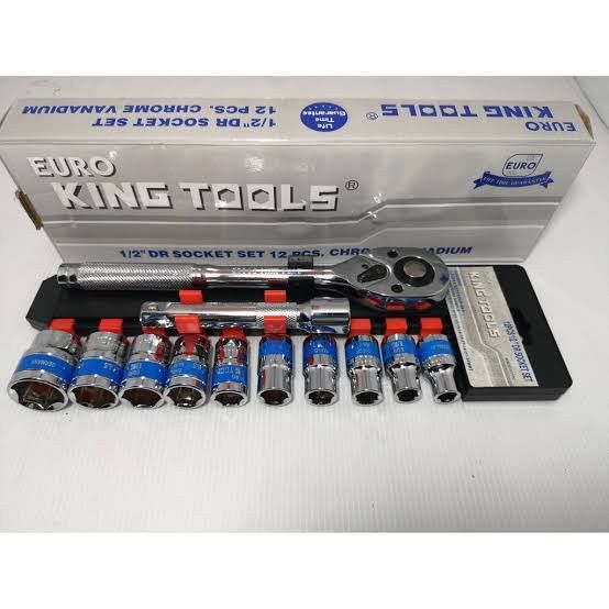 เครื่องมือช่าง-euro-king-tool-dr-socket-set-12-pcs-เครื่องมือช่าง-euro-king-tool