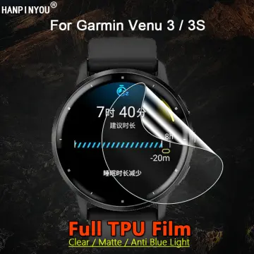 10PCS Soft TPU Hydrogel Film for Garmin Venu 2 Plus Venu 3 3S 2S Smart  Watch Scratch-Proof Screen Protector for Vivoactive 4S 4