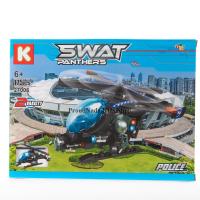 ProudNada Toys ของเล่นเด็กชุดตัวต่อเลโก้หน่วยสวาท K SWAT PANTHERS 175 PCS 27006 แบบที่4