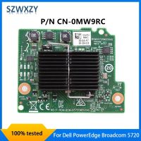 Original For Dell PowerEdge Broadcom 5720 Quad Port Blade Network Card Board 1GB CN-0MW9RC 0MW9RC MW9RC 100 Tested Fast Ship