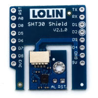 SHT30 Shield V2.1.0 สําหรับ LOLIN (WEMOS) D1 mini SHT30 I2C โมดูลเซ็นเซอร์อุณหภูมิและความชื้นดิจิตอล