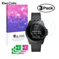 ▩♈ 3 Pack Screen Protector for Fossil Gen 5E (FTW 4055FTW 4056FTW 4047) Smartwatch 9H Tempered Glass Full Screen Protective Film