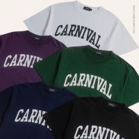 เสื้อยืดผ้าฝ้ายพิมพ์ลายขายดี [พร้อมส่ง ของแท้] เสื้อยืด CARNIVAL SS23 ICONIC T-SHIRT  CARNIVAL® Spring/Summer 2023 “VaS-5XL