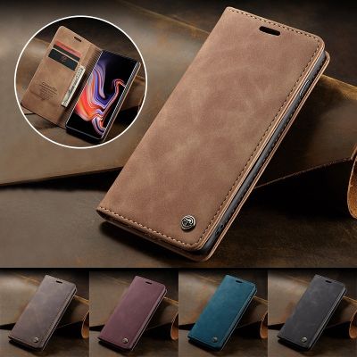 Magnetic Flip Leather Case For Samsung Galaxy S21 Ultra S20 FE S10 S9 S8 Plus S7 Edge A52 A72 A21S A51 A71 A50 A70 Wallet Cover