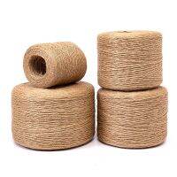 【YP】 1/2/3/4/5/6/8/10/12/14mm Hemp Rope Diy Thickness Jute Photo Wall Tag Decoration Bundle Twine Tied Cord