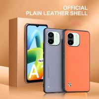 เคสหนังธรรมดาสำหรับ A1 Redmi A1 A2 + A2 + บวก4G กรอบ TPU ฝาหลังอ่อนนุ่มกันลื่นกันกระแทก ° 360ป้องกันรอบด้าน