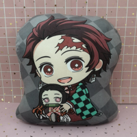 Demon Slayer: Kimetsuไม่มีYaiba Kamado Nezukoตุ๊กตาสัตว์อะนิเมะตุ๊กตาหมอนตุ๊กตาของเล่น