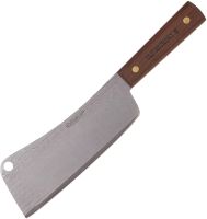 มีดปังตอทำครัวผลิตในสหรัฐอเมริกา Ontario Knife Company The Old Hickory 76 Cleaver, 7" Made in USA Kitchen Knife ด้ามไม้เนื้อแข็ง ใบมีดผลิตจากเหล็ก 1095 carbon steel